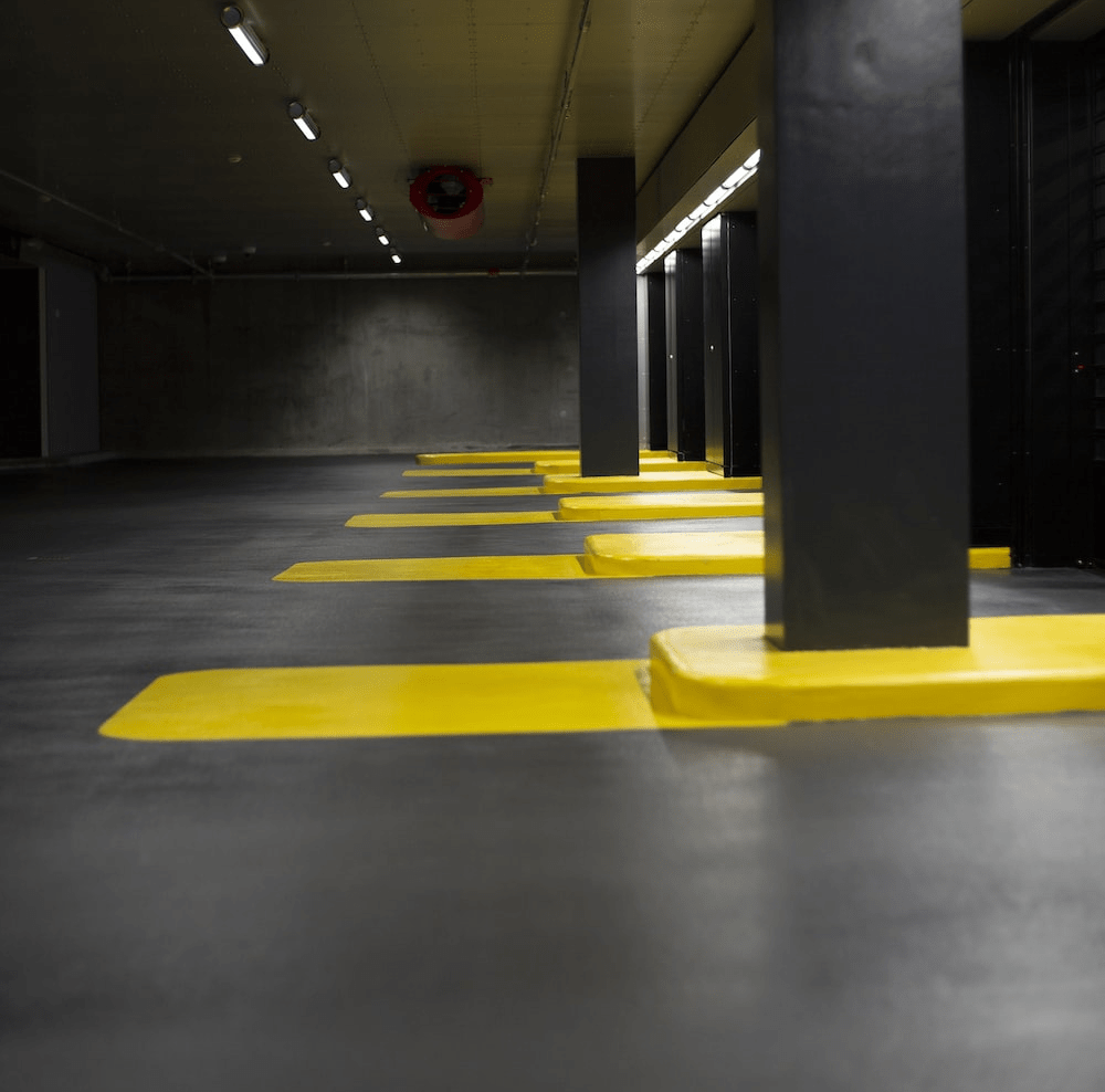 Commercial garage flooring